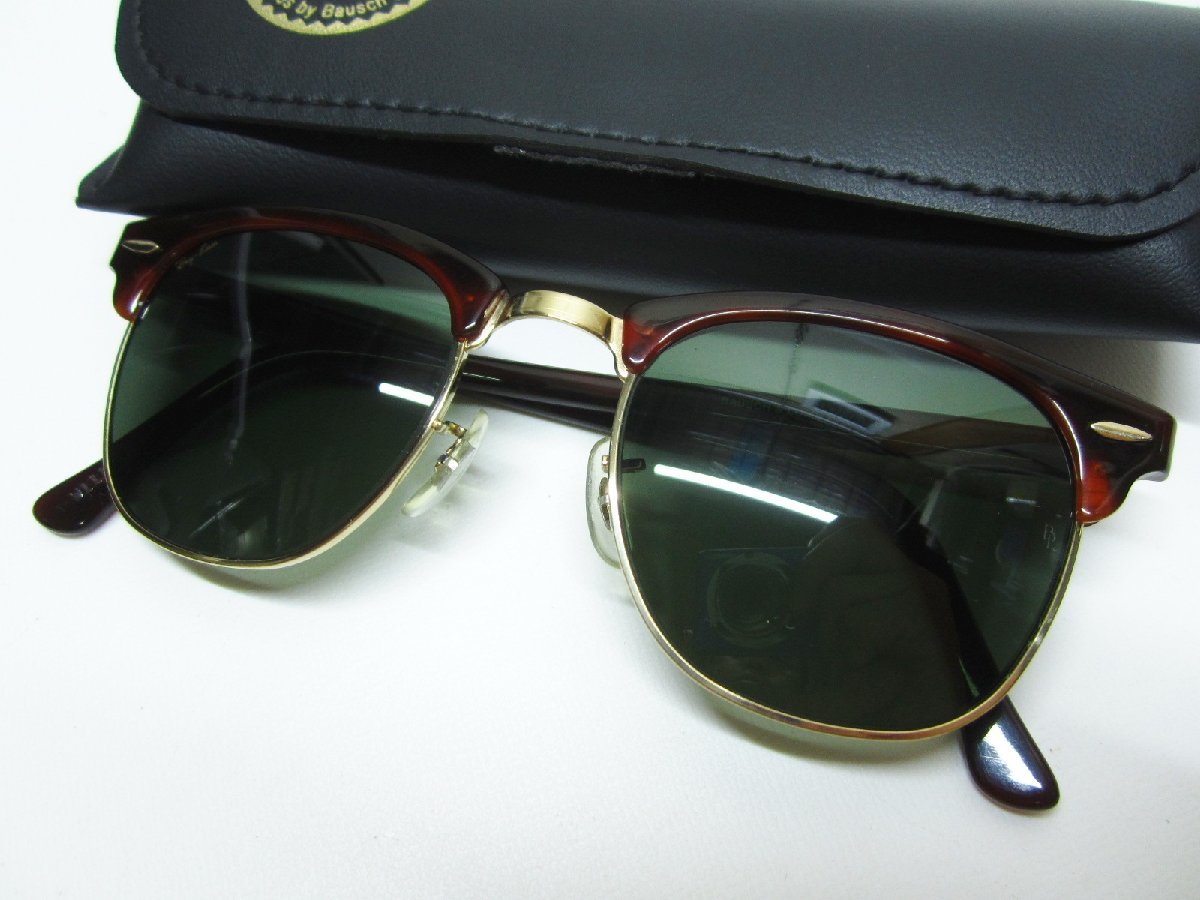 ほぼデッドストック B&L RayBan CLUBMASTERⅡ W1116 ボシュロム ほぼデッドストック B&L RayBan CLUBMASTERⅡ W1116 ボシュロム