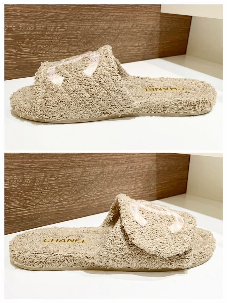100%の保証靴37%割引23.5cm人気ブランドの CHANEL シャネル ココマーク サンダル
