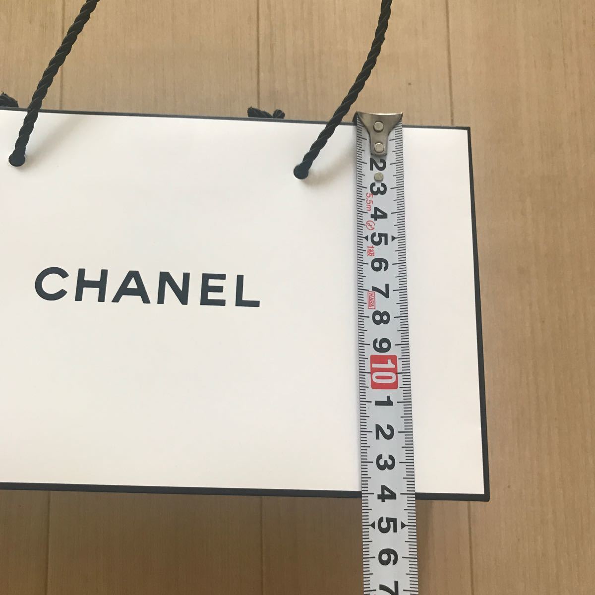 シャネルギフトボックス専用袋メッセージカード取扱注意書 シャネルギフトボックス専用袋メッセージカード取扱注意書