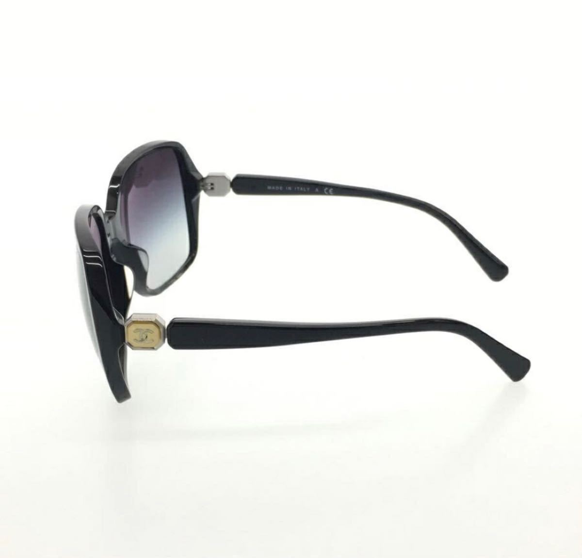CHANEL☆極美品☆シャネル/サングラス/プラスチック/BLK/BLK/5284-A