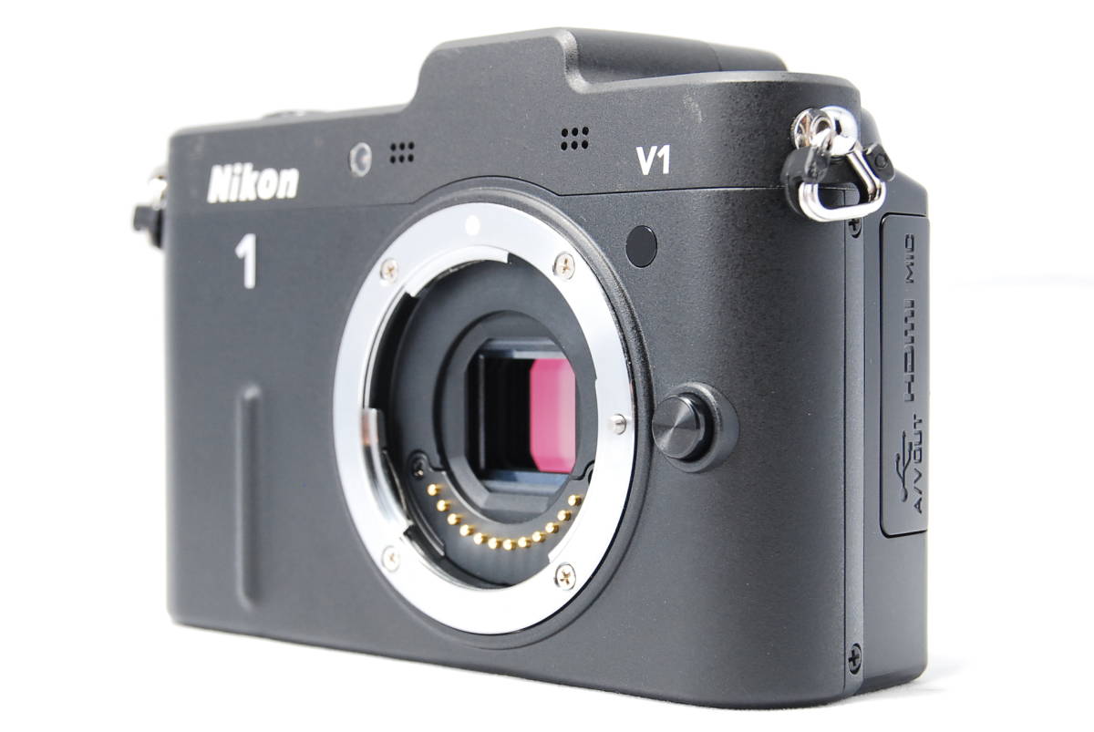 ニコン Nikon 1 V1 薄型レンズキット ブラック ミラーレス一眼