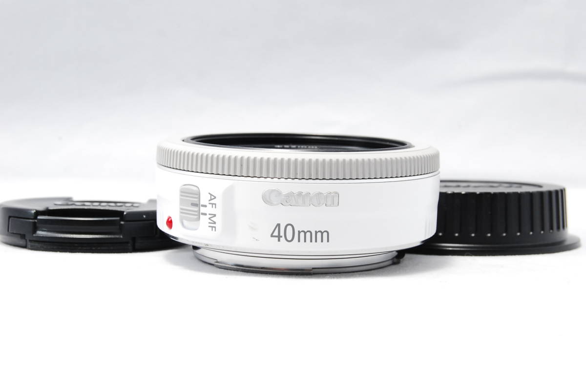 安心の関税送料込み CANON キヤノン EF 40mm F2.8 STM ホワイト - 交換