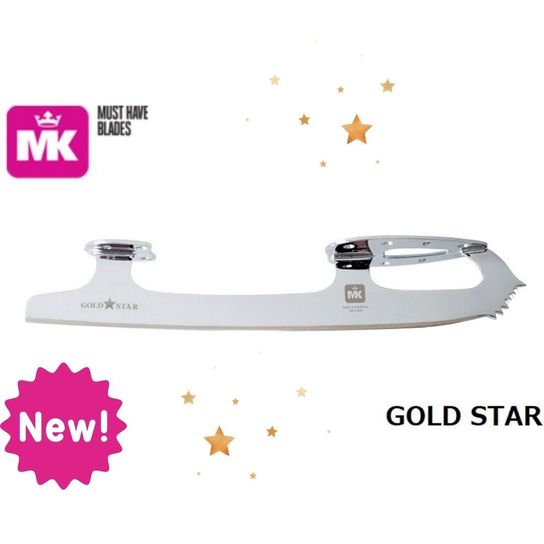 2割引 10.25インチ ゴールドスター GOLD STAR 送料無料 新品 ミッチェルキング MK フィギュアスケートブレード