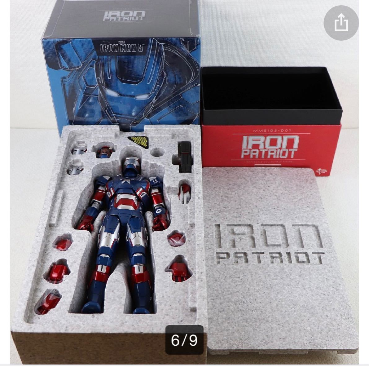 未開封】ホットトイズ IRON MAN3 アイアンマン3 アイアンパトリオット