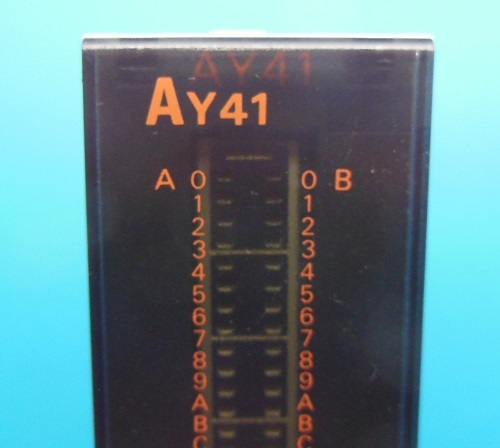 AY41　32点トランジスタ出力ユニット　三菱電機　ランクS中古品_画像3