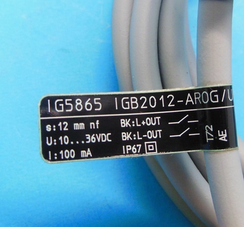 IG5865　高周波誘導式近接センサー　エフェクター　未使用品_画像3