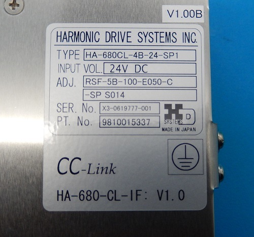 HA-680CL-4B-24-SP1　ACサーボドライバ　ハーモニック　ランクS中古品_画像3