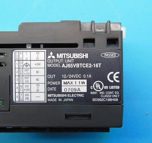 AJ65VBTCE2-16T　CC-Link小形タイプリモートI/O　三菱電機　ランクS中古品_画像5