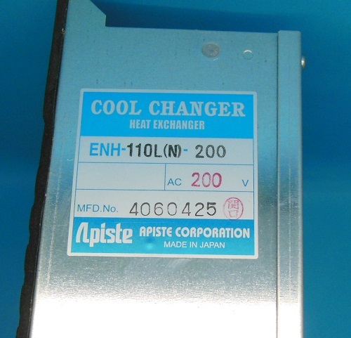 ENH-110L(N)-200　制御盤用熱交換器　アピステ　ランクS中古品_画像2