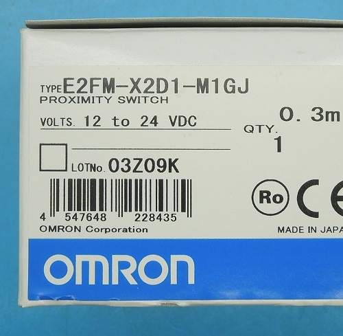 E2FM-X2D1-M1GJ　0.3m 近接センサ　オムロン　未使用品_画像3