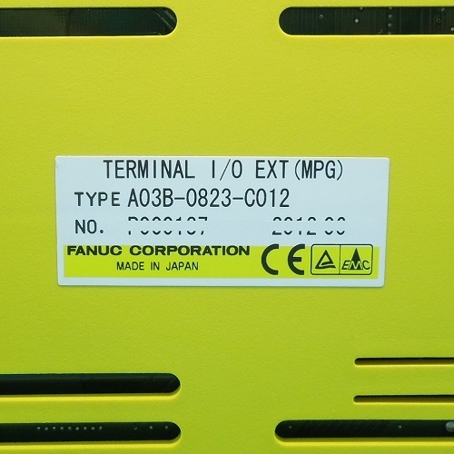 A03B-0823-C012　ターミナルI/OモジュールEXT(MPG)　FANUC　ランクB中古品_画像4