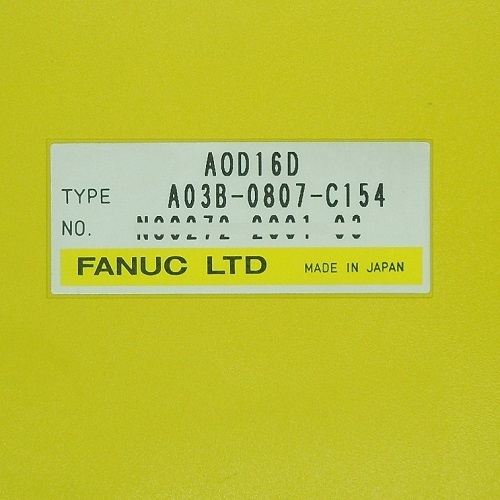 A03B-0807-C154　出力I/Oモジュール(AOD16D)　FANUC　ランクB中古品_画像4