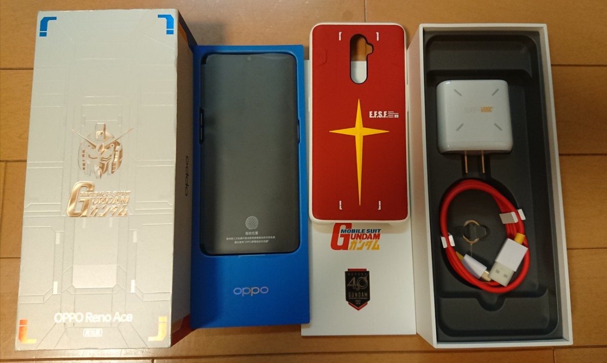 美品】OPPO Reno Ace GUNDAM Limited Edition 8GB+256GB 限定品 美品】OPPO Reno Ace GUNDAM Limited Edition 8GB+256GB 限定品