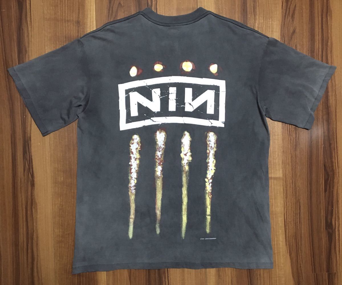 80s 90s band T-shirt USA made Band Tee nine inch nails t shirt made in usana in -inch nails z Vintage Vintage America made 