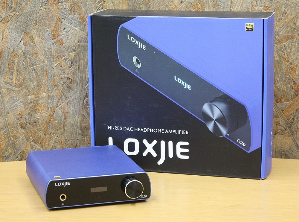 LOXJIE HI-RES DAC HEADPHONE AMPLIFIER D20 ハイレゾ対応 DA