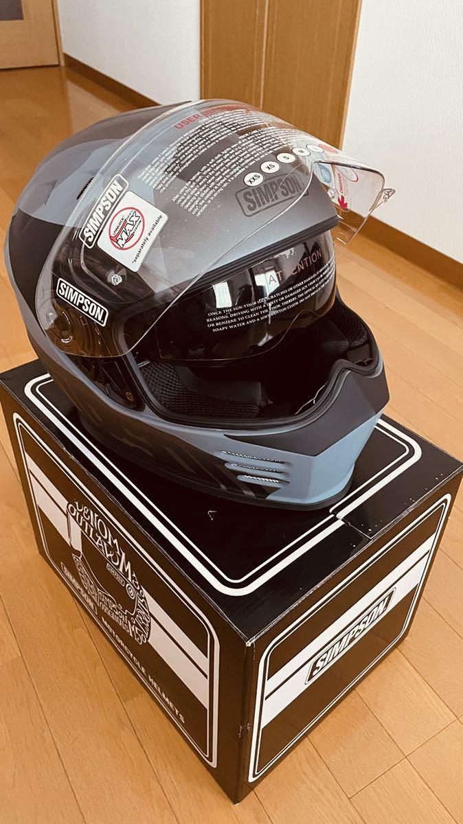 シンプソン ヴェノム xlサイズ ヘルメット 品 SIMPSON(XLサイズ)｜売買されたオークション情報、yahooの商品情報をアーカイブ