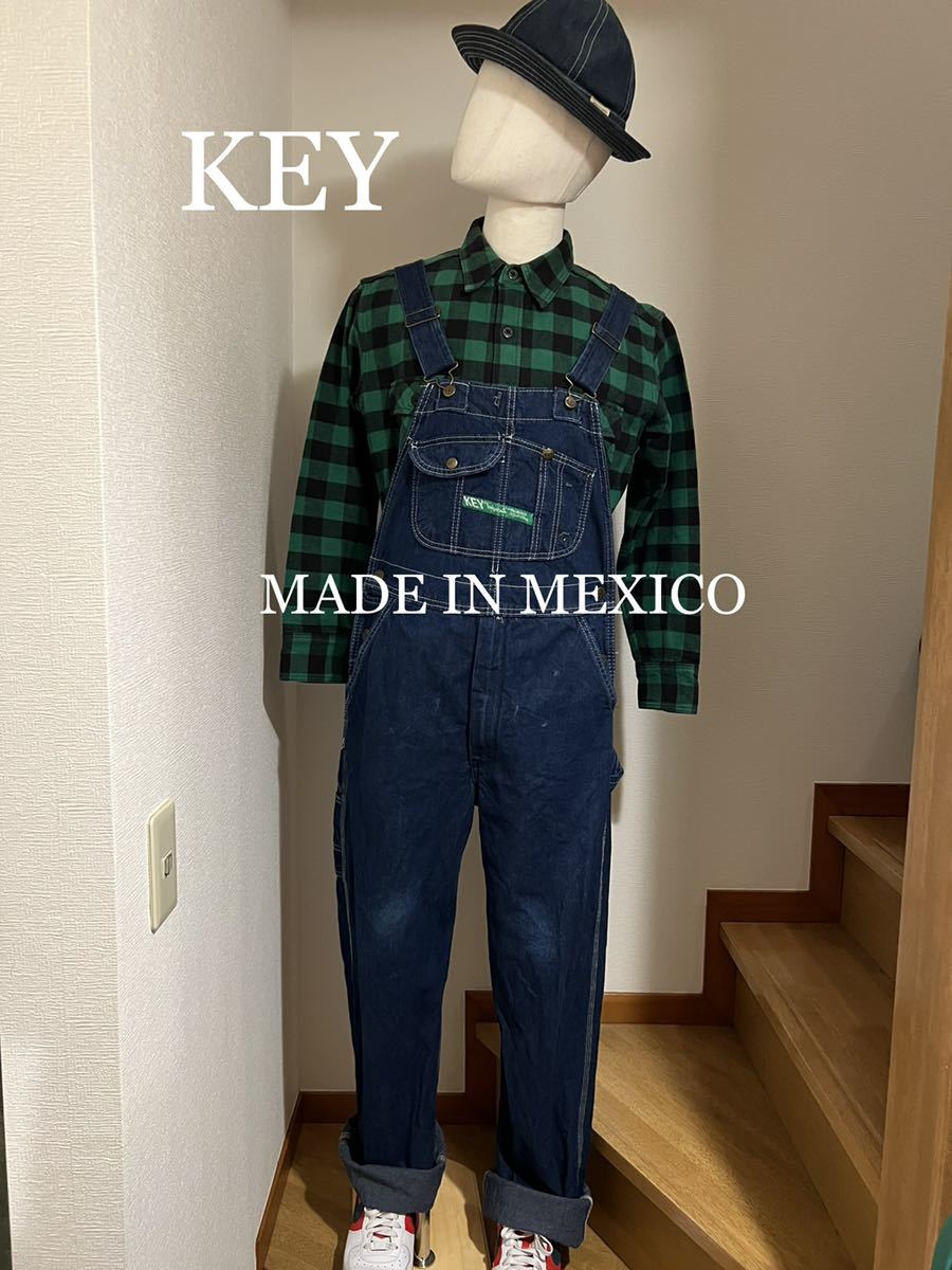 KEY メキシコ製オーバーオール！