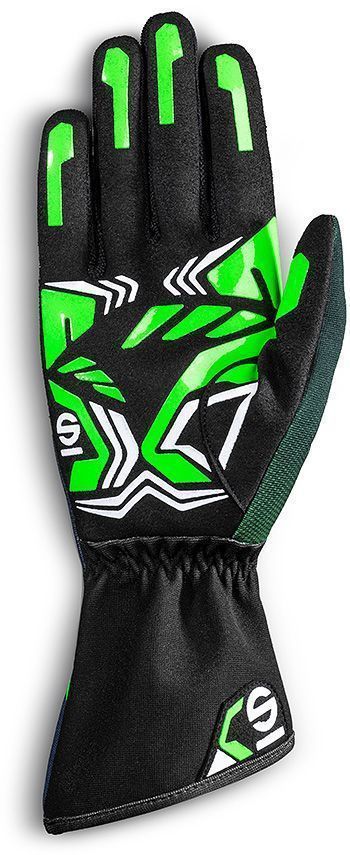 SPARCO( Sparco ) Cart glove RUSH green L size inside .. silicon grip 