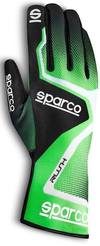 SPARCO( Sparco ) Cart glove RUSH green L size inside .. silicon grip 