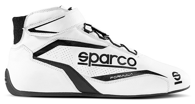 SPARCO（スパルコ） レーシングシューズ FORMULA ホワイト 40サイズ（25.5cm）FIA 8856-2018
