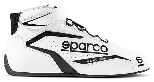 SPARCO（スパルコ） レーシングシューズ FORMULA ホワイト 44サイズ（28.0cm）FIA 8856-2018