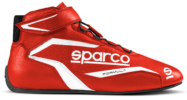 SPARCO（スパルコ） レーシングシューズ FORMULA レッド 44サイズ（28.0cm）FIA 8856-2018