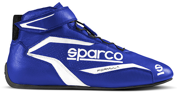 SPARCO（スパルコ） レーシングシューズ FORMULA ブルー 39サイズ（24.5cm）FIA 8856-2018