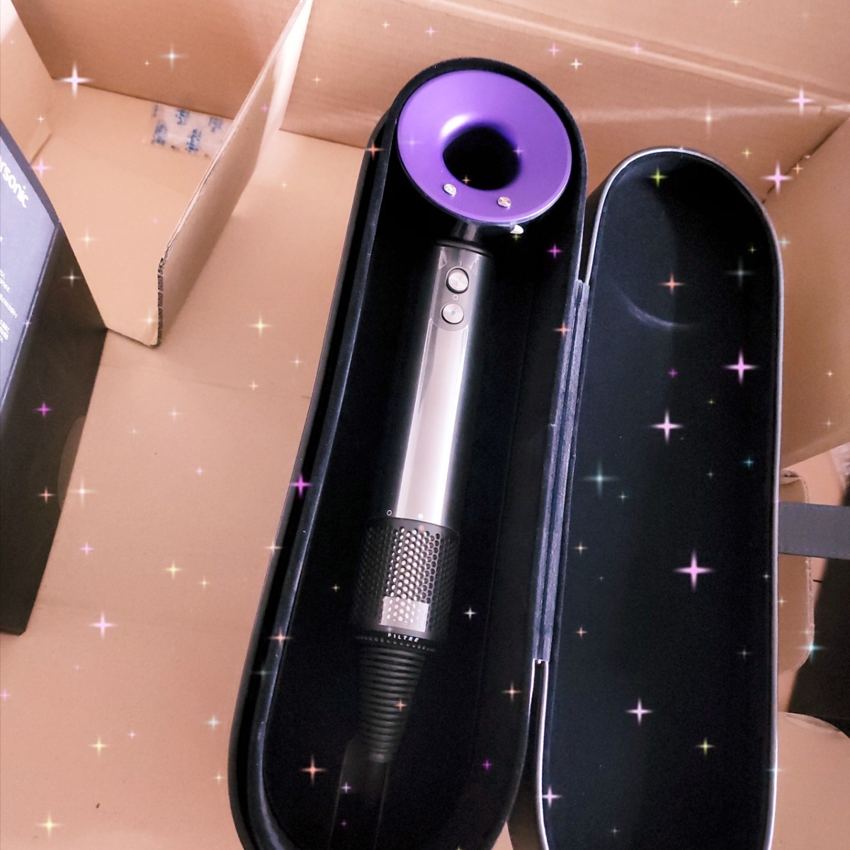 PayPayフリマ|dyson ダイソン Supersonicヘアドライヤー パープル