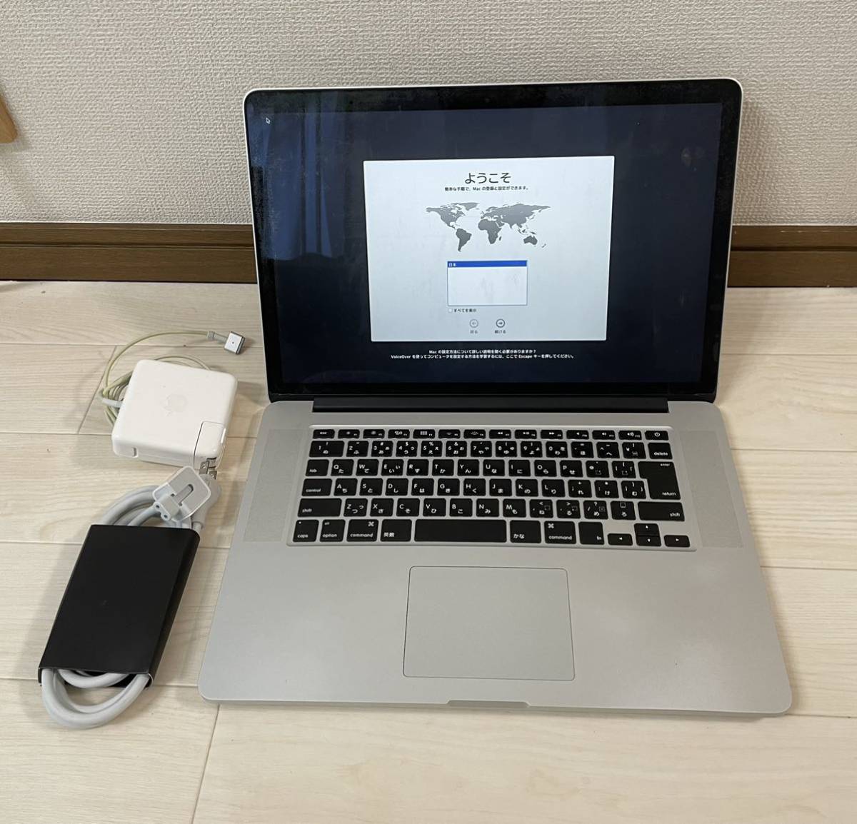 【ジャンク品】MacBook Pro (Retina, 15-inch, Late 2013) Core i7 メモリ16GB SSD 500GB 中古Mac_画像1