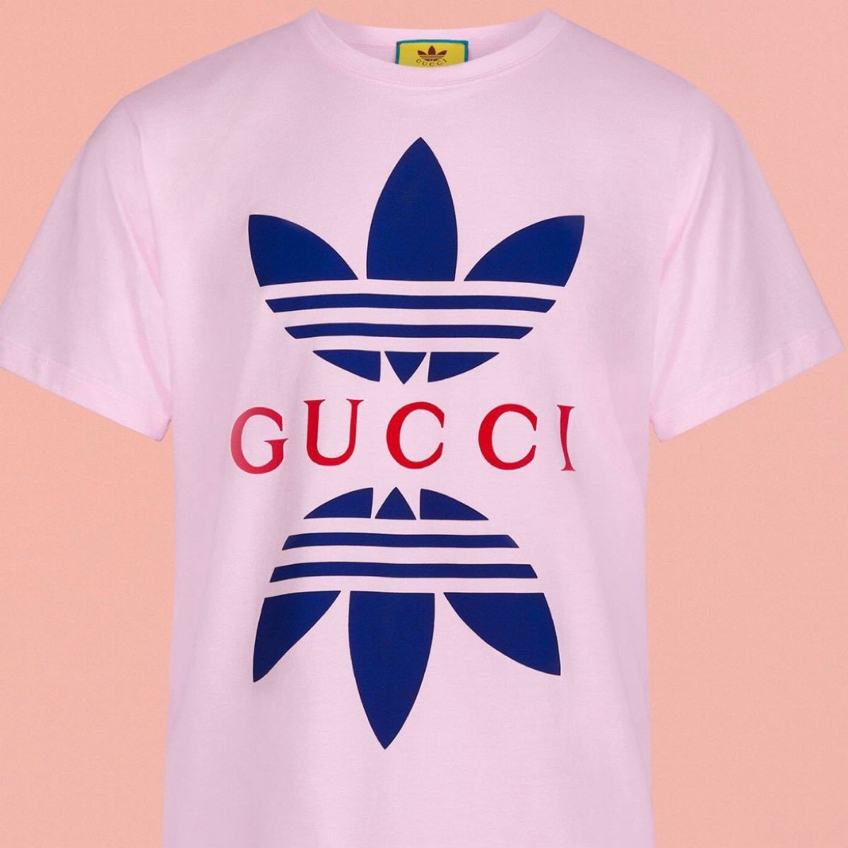 新品未使用】グッチ GUCCI × adidas Tシャツ 半袖-