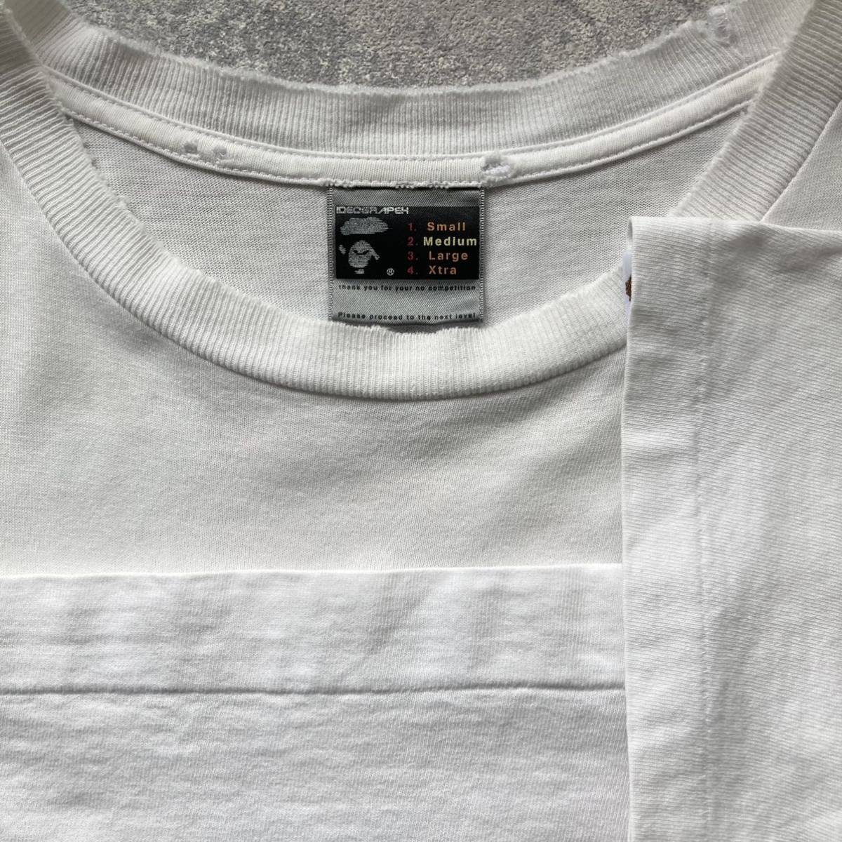 90s A BATHING APE アベイシングエイプ BAPE STAR ベイプスター Tシャツ 半袖 - Size M 襤褸 期間限定商品 あ