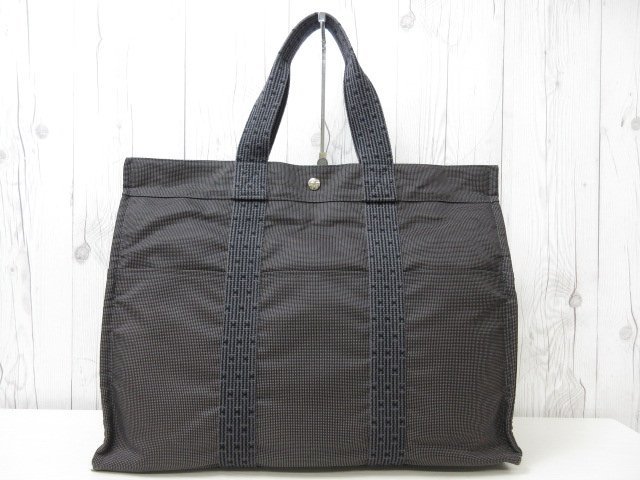 極美品 新品同様 HERMES エルメス エールライン ハンドバッグ トート