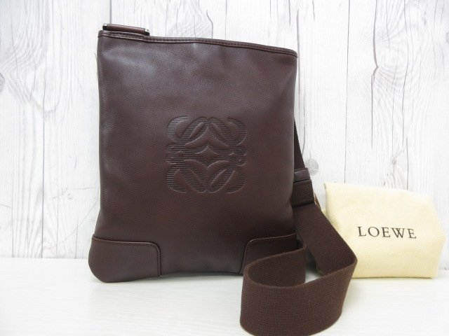 極美品 新品同様 LOEWE ロエベ アナグラム ショルダーバッグ バッグ