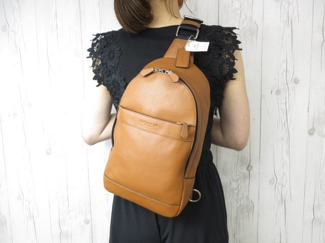 未使用展示品 COACH コーチ ボディバッグ ショルダーバッグ バッグ ...