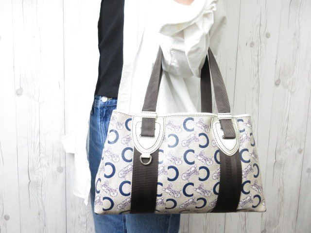 極美品 新品同様 CELINE セリーヌ Cマカダム 馬車柄 極美品 新品同様 CELINE セリーヌ Cマカダム 馬車柄