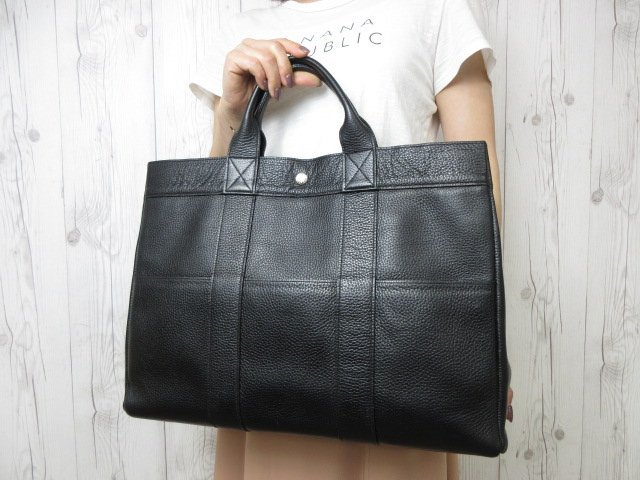 HERMES エルメス フールトゥMM オールレザーバッグ