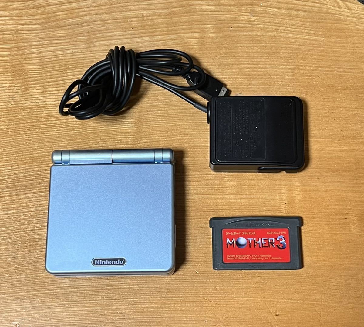 任天堂 ゲームボーイアドバンスSP パールブルー MOTHER3ソフト+充電器付き(本体)|売買されたオークション情報、yahooの商品情報をアーカイブ公開 - オークファン(aucfan.com) 任天堂 ゲームボーイアドバンスSP パールブルー MOTHER3ソフト+充電器付き(本体)|売買されたオークション情報、yahooの商品情報をアーカイブ公開 - オークファン(aucfan.com)