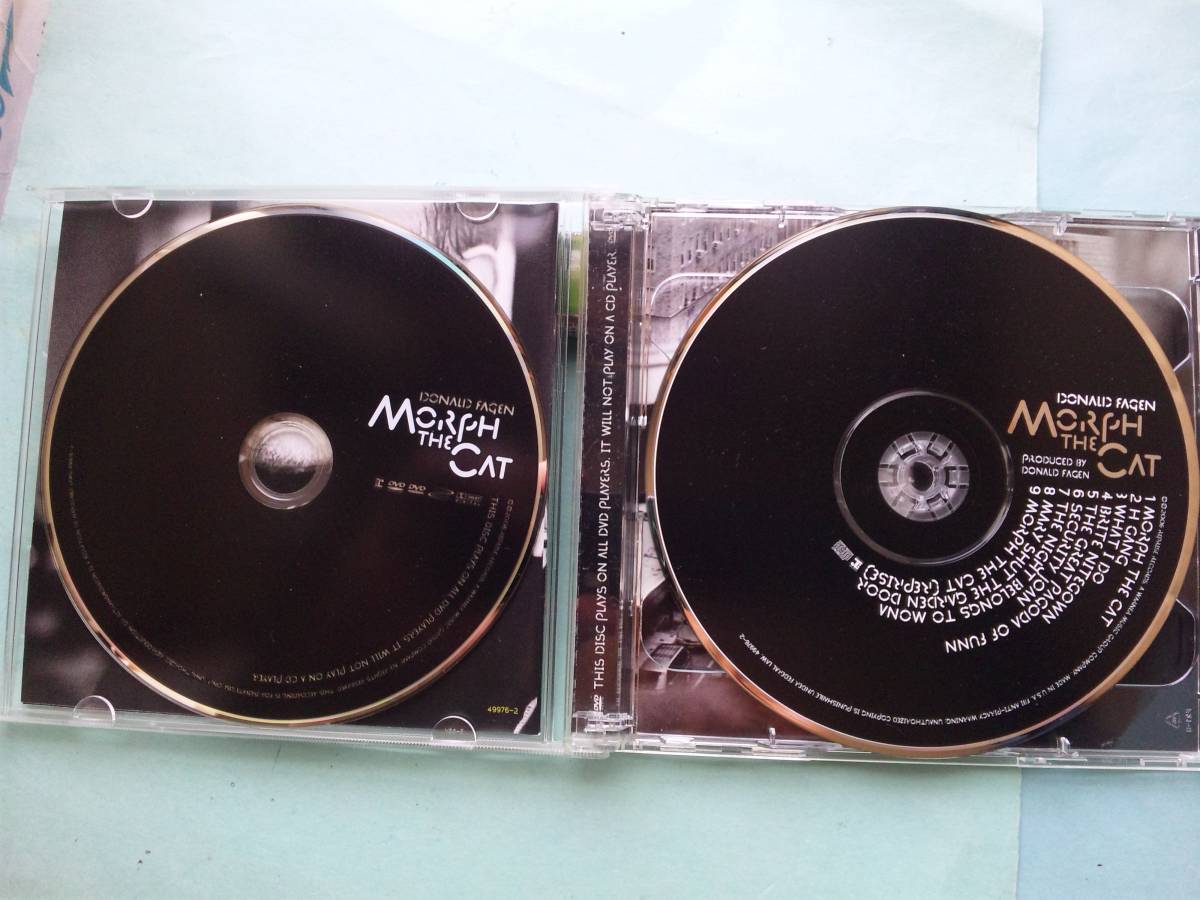 【送料112円】CD 4122 DVD-AUDIO +CD Donald Fagen / Morph The Cat DVD AUDIOプレーヤ必要_画像2