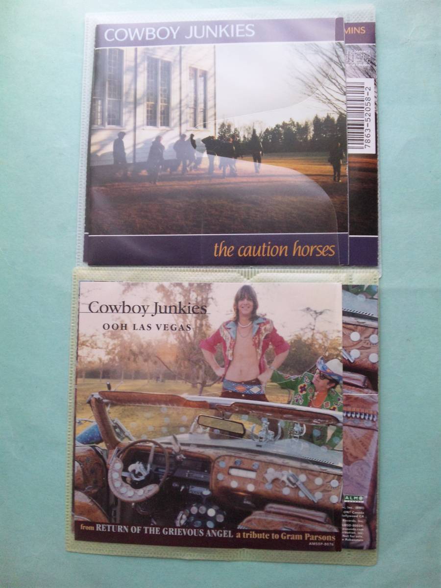 【送料112円】2枚セット ソCD3409 Cowboy Junkies The Caution Horses Ooh Las Vegas /ソフトケース入りの画像1