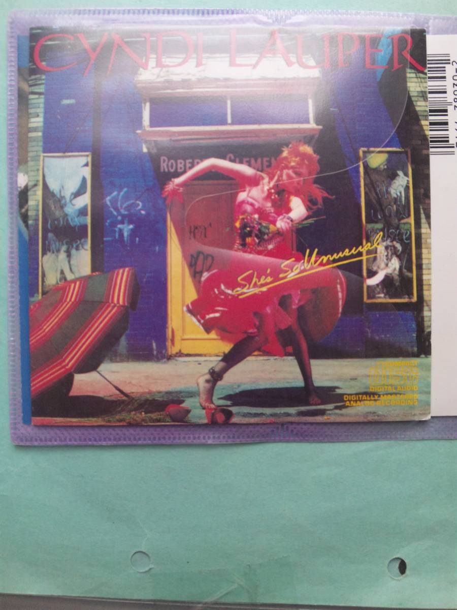 【送料112円】2枚セット ソCD3416 Cyndi Lauper True Colors She's So Unusual /ソフトケース入りの画像3