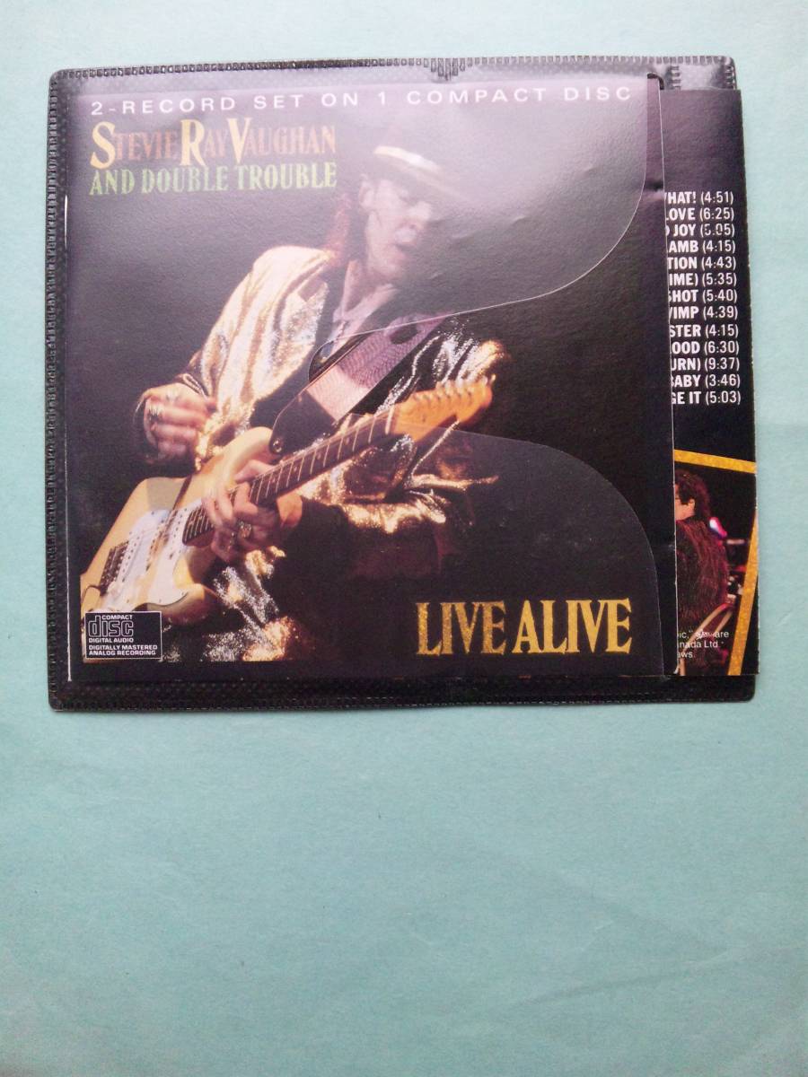 【送料112円】5枚セット ソCD3454 Stevie Ray Vaughan Texas Flood In Step Tribute Greatest Hits LIVE ALIVE /ソフトケース入り_画像6