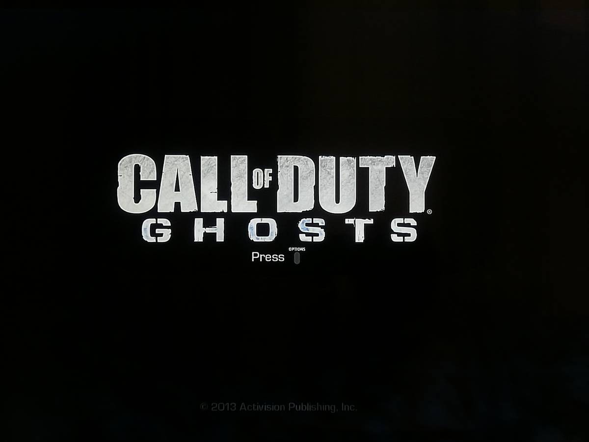【即決&動作確認済】 Call of Duty Ghosts（コール オブ デューティ ゴースト） / 輸入版 北米 / ミリタリーFPS / PS4ソフト