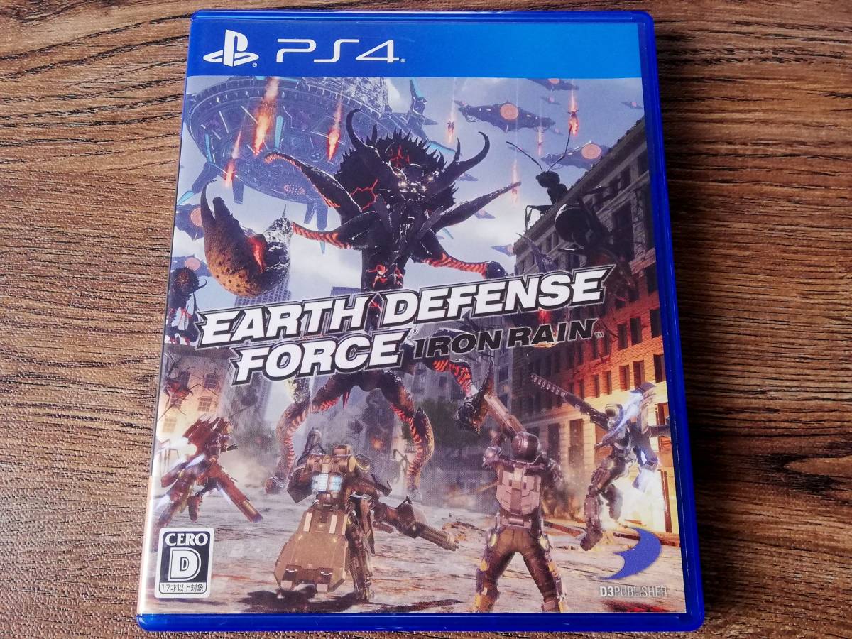 【即決&動作確認済】 EARTH DEFENSE FORCE : IRON RAIN / 地球防衛軍シリーズ / 3Dアクションシューティング / EDF / PS4ソフト 61