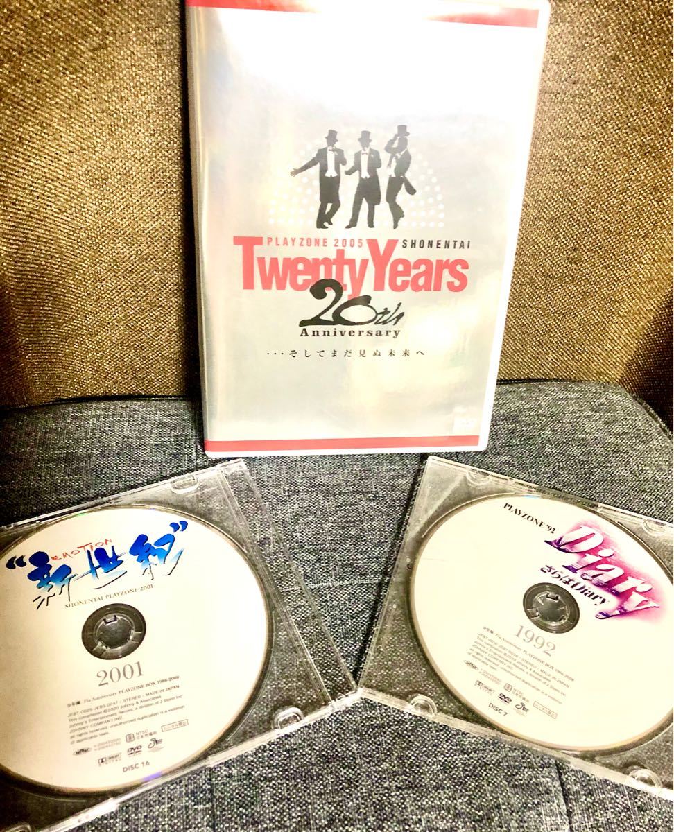 少年隊 プレゾンDVD さらばDiary、新世紀、20years3点セット | www