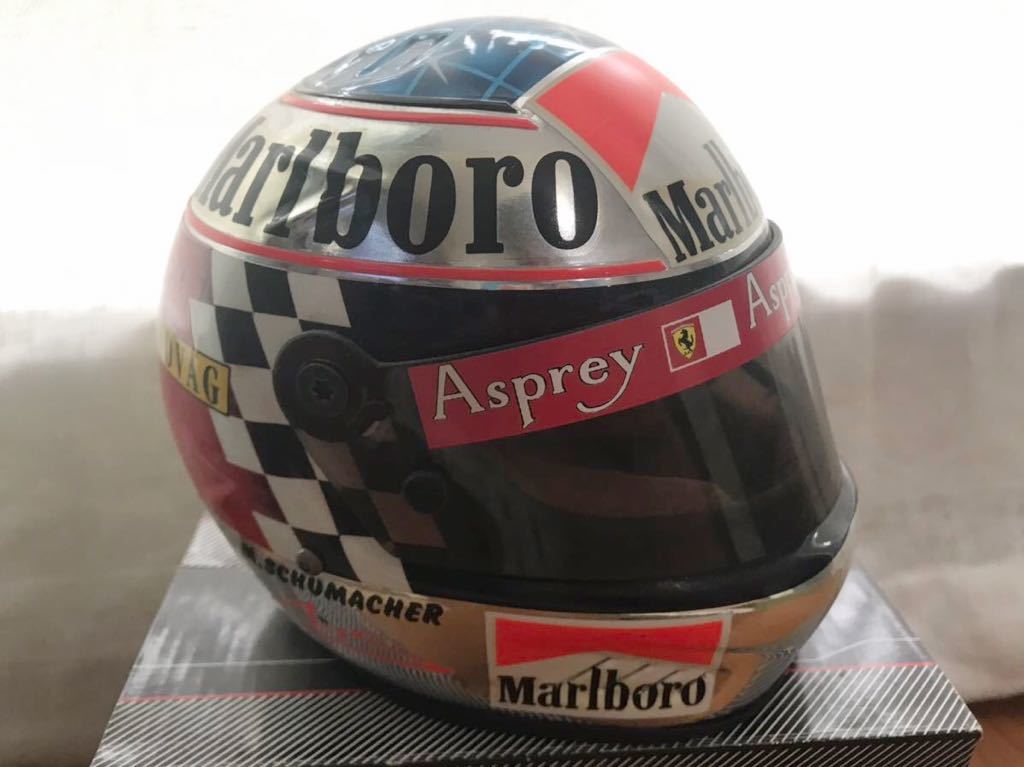 98年 鈴鹿 ミハエル シューマッハ レプリカヘルメット 1/2 F1 98年 鈴鹿 ミハエル シューマッハ レプリカヘルメット 1/2 F1