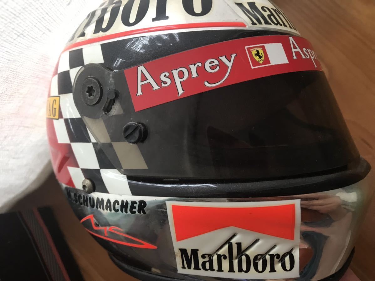 98年 鈴鹿 ミハエル シューマッハ レプリカヘルメット 1/2 F1 98年 鈴鹿 ミハエル シューマッハ レプリカヘルメット 1/2 F1