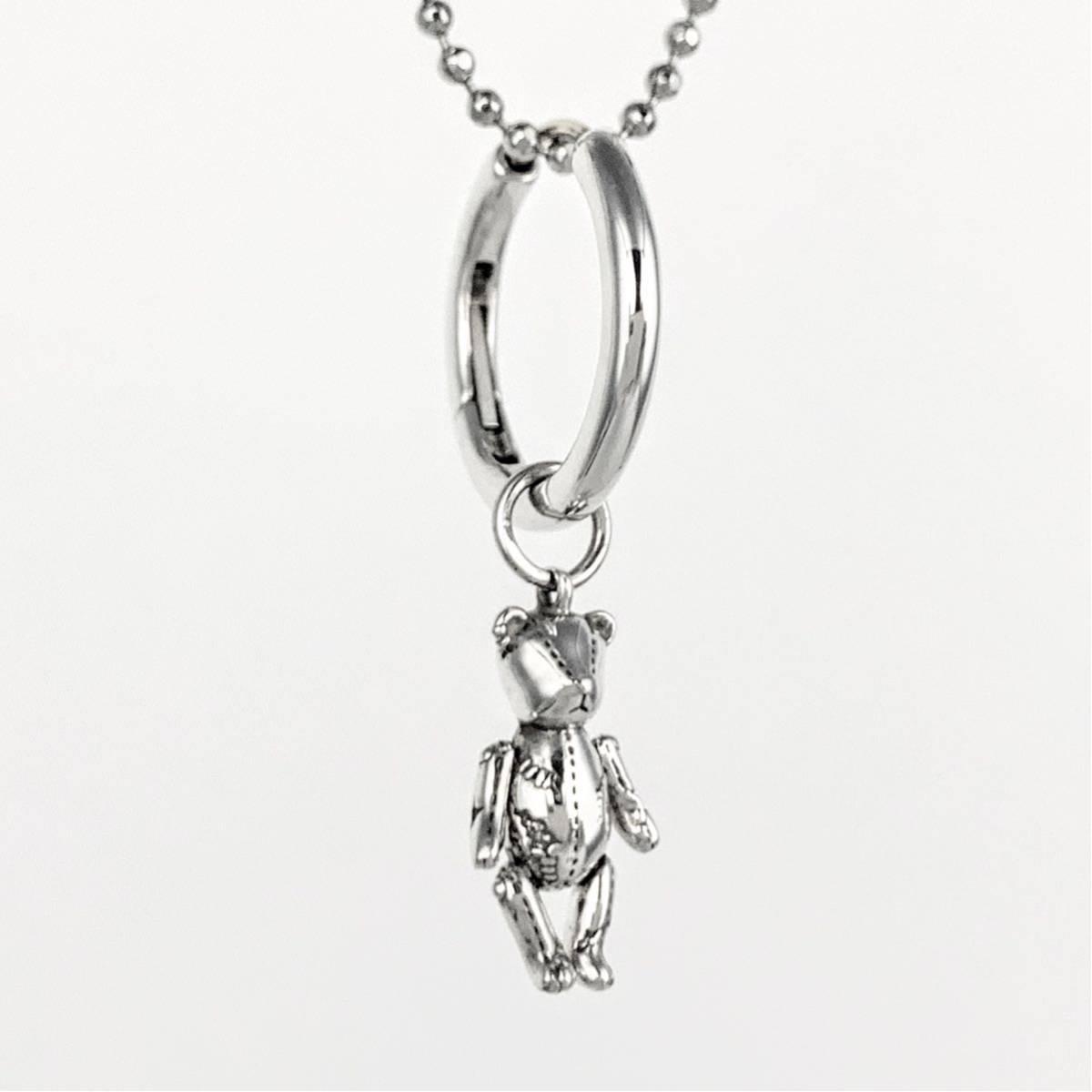 美品!ジャスティンデイビス SEJ865 SICK BOY/HOOP ピアス くま ベアー