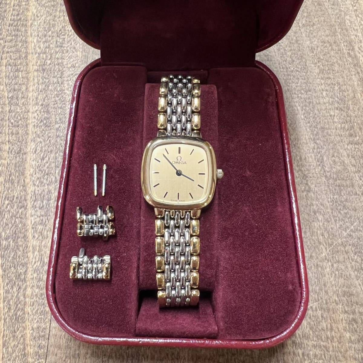 OMEGA 1980年代 デビル クォーツ ヴィンテージレディース腕時計 OMEGA 1980年代 デビル クォーツ ヴィンテージレディース腕時計