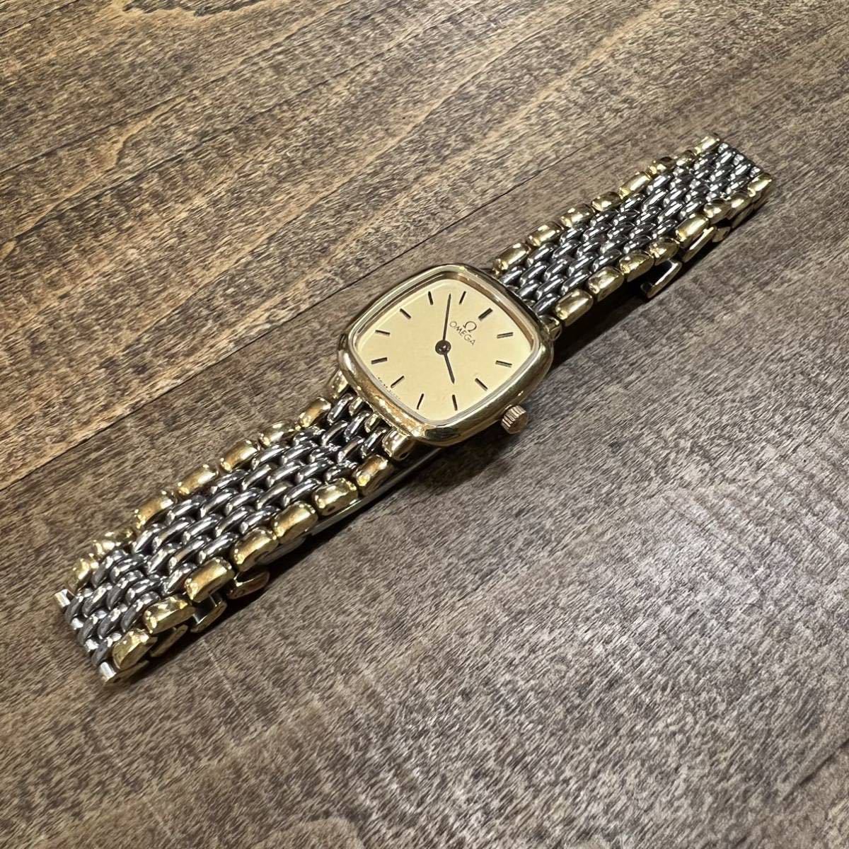 OMEGA 1980年代 デビル クォーツ ヴィンテージレディース腕時計 OMEGA 1980年代 デビル クォーツ ヴィンテージレディース腕時計