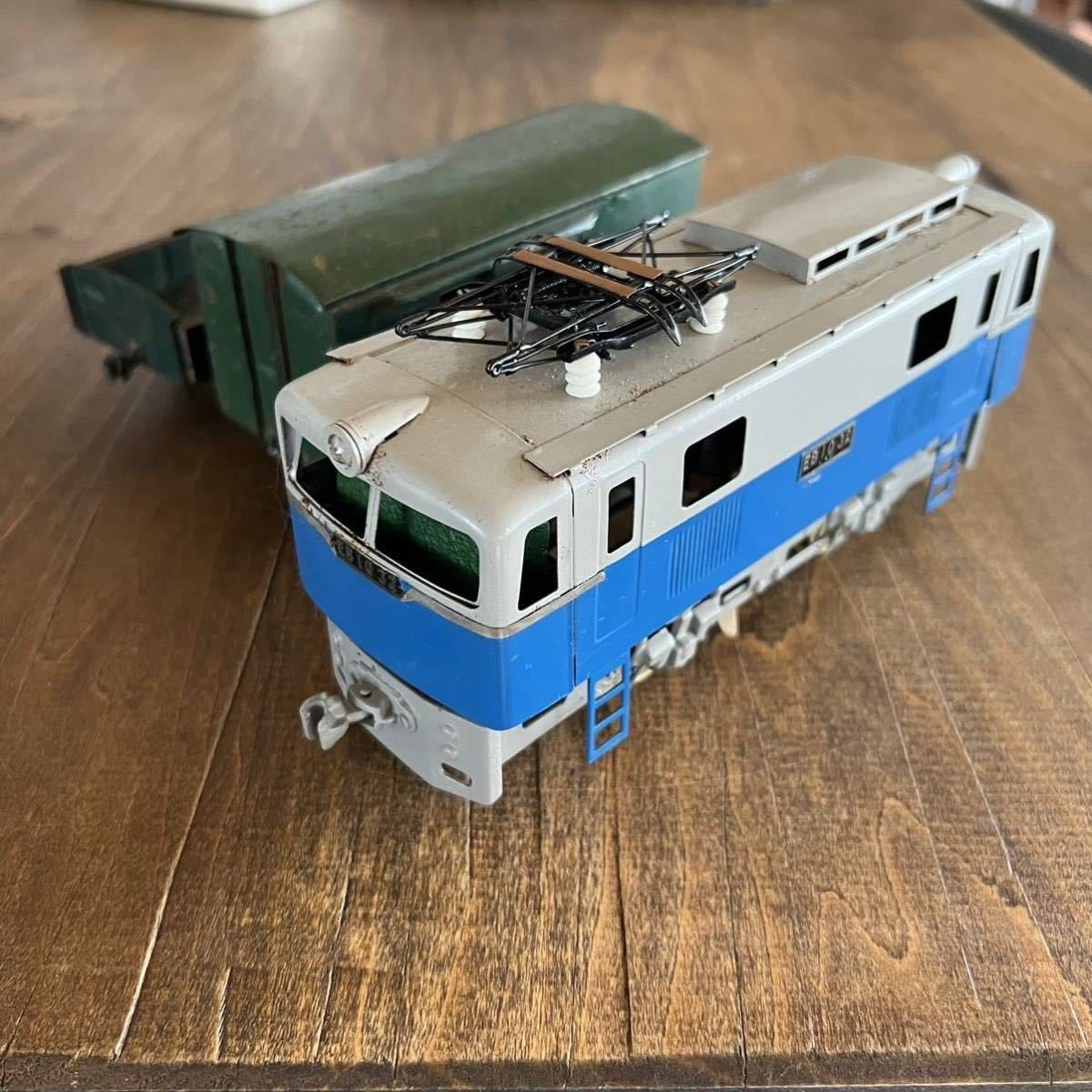 Oゲージ 鉄道模型 EB1032 KTM 貨物車 レール ブリキ 昭和 昔の Oゲージ 鉄道模型 EB1032 KTM 貨物車 レール ブリキ 昭和 昔の